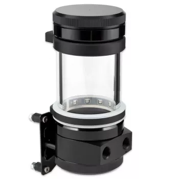 Rezervuaras D5 siurbliui Aqua-Computer ULTITUBE D5 100 PRO (modelis 34094) – papildomas cilindrinis aušinimo skysčio rezervuaras, 100 mm
