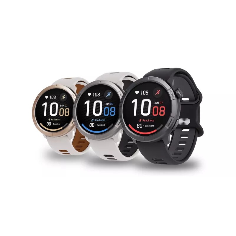 Išmanusis laikrodis Stelio STSWA102GT Activ Pro GPS 46 mm auksinis titanas — GPS, 46 mm korpusas, titano apdaila
