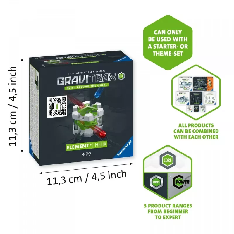 Konstravimo rinkinys Gravitrax PRO Element Helix