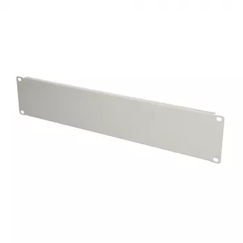 Rack tuščiaviduris skydelis Extralink Front Blank Panel 2U 19 inch Gray, 2U, 19 colių, pilka