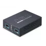 PLANET 2-Port 10G/2.5G/1G/100BASE-X tinklo Media Converter Juoda