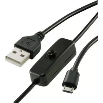 Renkforce RF-4495300 USB kabelis, juodas