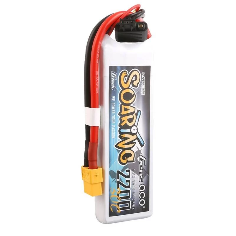 Gens Ace G-Tech Soaring 2200mAh 7.4V 30C 2S1P XT60 baterija