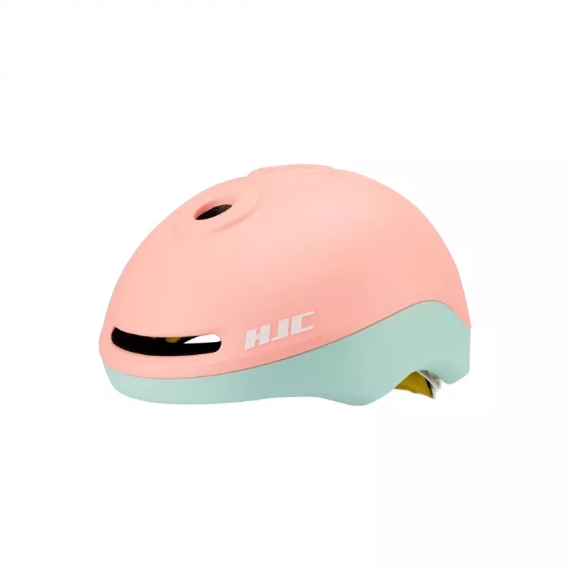 Vaikiškas HJC GLEO dviračio šalmas, MT Pink Mint, dydis S, galvos apimtis 49–55 cm, 4 ventiliacijos angos, magnetinė sagtys