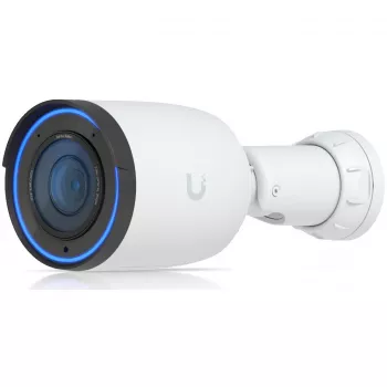 IP apsaugos kamera UBIQUITI G6 Pro Bullet — 4K (3840×2160), laidinė, skirta vidui/laukui, 1/1,2 colio CMOS, 5,9–13,8 mm, 2,36x optinis priartinimas, montavimas prie lubų/sienos/stulpo