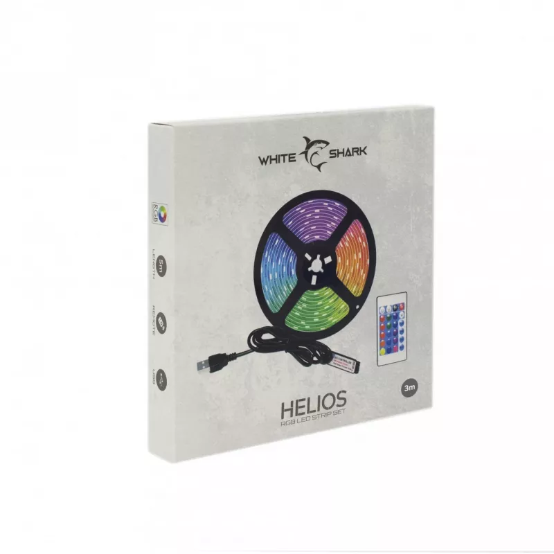 White Shark Helios LED-03 RGB LED juostos rinkinys 3m