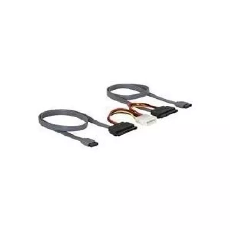 SATA universalus kabelis DeLOCK 84239 2x HDD 0,5 m