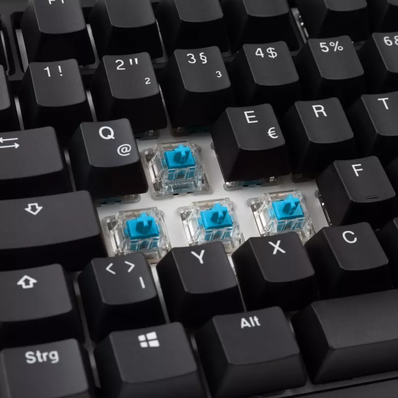 Ducky Tinker 75 klaviatūra Gaming USB vokiška juoda