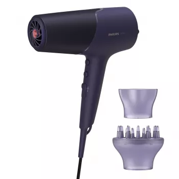 Plaukų džiovintuvas Philips 5000 series BHD514/00, 2300 W, violetinis, 6 greičiai, 6 šilumos lygiai, joninė funkcija, cool shot