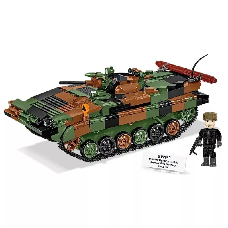 Cobi Armed Forces BWP-1 2630 — lenkų/ukrainiečių amfibinio pėstininkų kovos mašinos modelio rinkinys