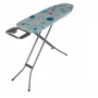 Viso dydžio lyginimo lenta Vileda 4023103218932 — viso dydžio, nerūdijančio plieno kojelės, 1200×380 mm lenta, aukštis 75–96 cm, sulankstoma, lygintuvo laikiklis