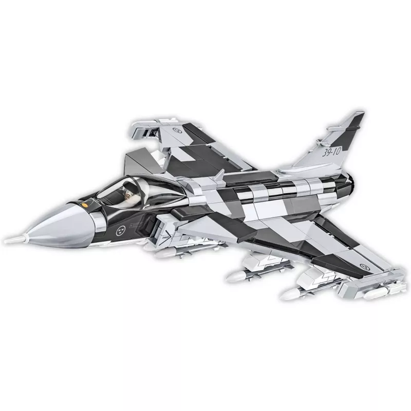 Bricks Armed Forces SAAB Jas 39 Gripen E 480 blokų