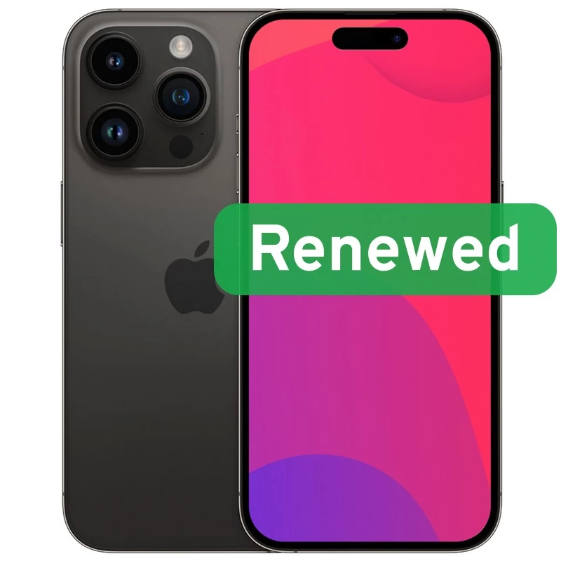 C klasė | Apple iPhone 14 Pro Max | 6,7 colio Super Retina XDR OLED | 5G | 128GB | Kosminė juoda | iOS | Apple Renew
