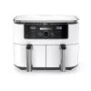 Karšto oro gruzdintuvė Ninja AF400EU Double 9,5 L 2470 W balta, sukamieji ir jutikliniai valdikliai