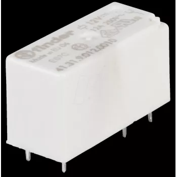 Finder PCB maitinimo relė 12 VDC 400 mW (41.31.9.012.0010)