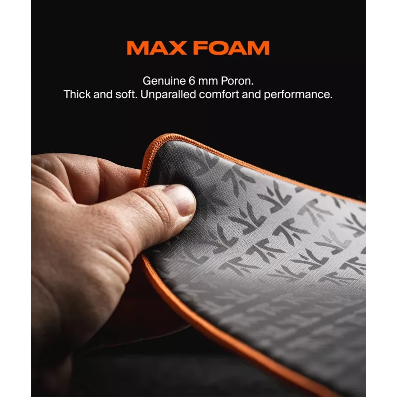 Žaidimų pelės kilimėlis GLORIOUS Fnatic FOCUS3 MAX XL - prailgintas XL dydis, medžiaginis paviršius, susiūti kraštai