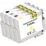 Renkforce rašalo rinkinys, pakeičiantis Epson 16XL (C13T163640) suderinamas juoda, žydra, purpurinė, geltona RF-I-E-16XLBKCMY4PK RF-5718868 (RF-5718868)