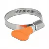 Butterfly clamp DeLOCK 400 SS 30 - 45 mm 5 pieces Oranžinė