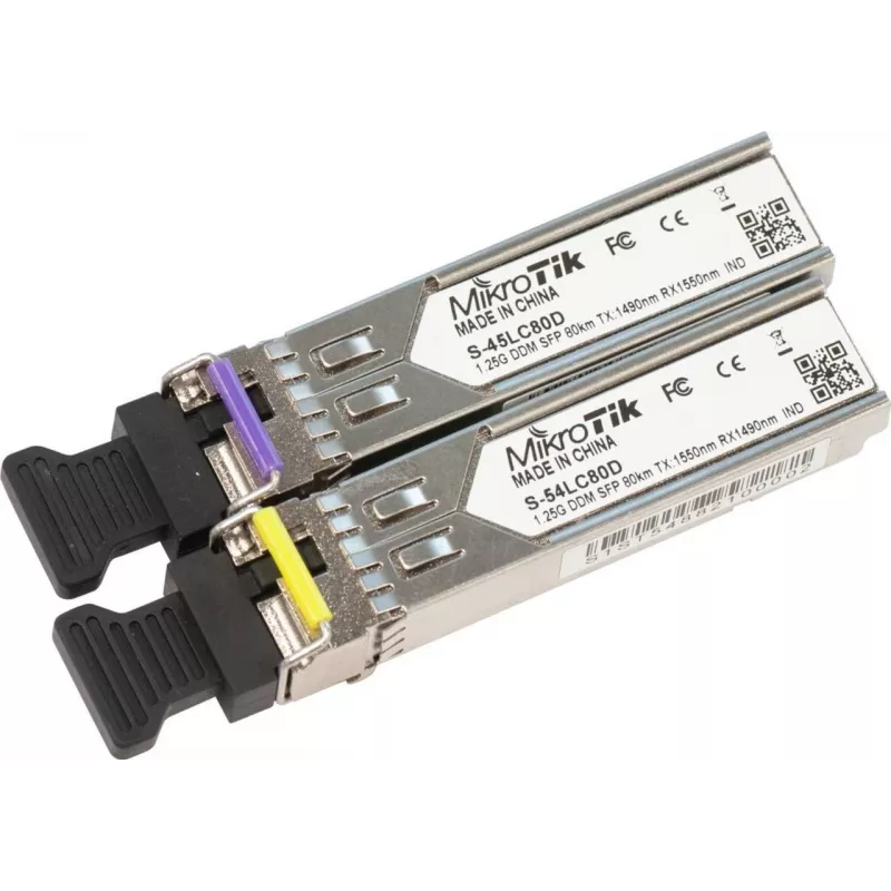 Tinklo komutatoriaus modulis MikroTik S-4554LC80D