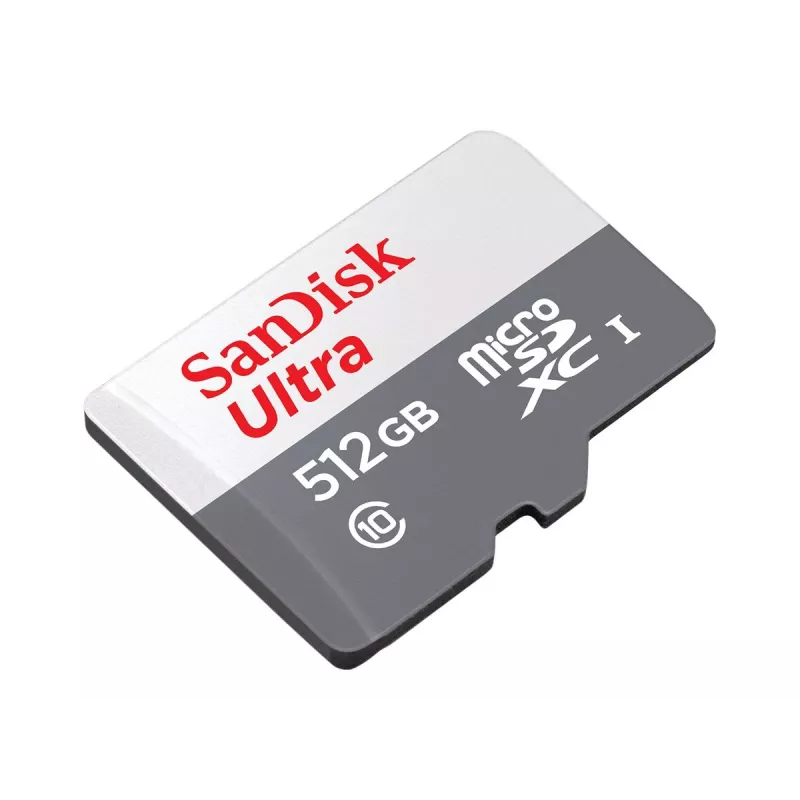 Flash atmintinė SanDisk 512GB MicroSDXC UHS-I SDSQUNR-512G-GN6TA