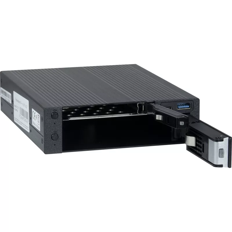 HDD dokas INTER-TECH ST-7227U, skirtas 2,5 colio ir 3,5 colio diskams, USB 3.0 su Type-C ir Type-A