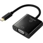 Renkforce RF-4679564 Vaizdo laido adapteris 0,1 m USB Type-C VGA (D-Sub) Juoda (RF-4679564)