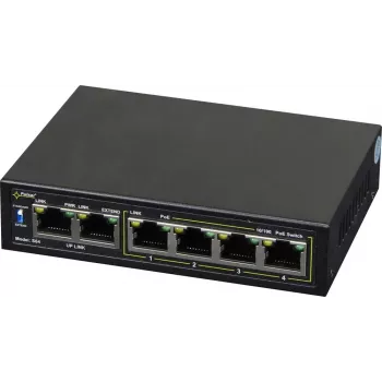 Tinklo komutatorius PULSAR Switch POE Pulsar S64 4 prievadai 2 aukštyninio ryšio prievadai