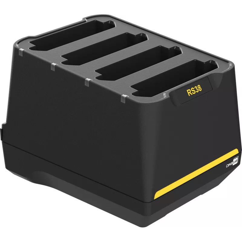 CIPHERLAB 4SB 4 lizdų baterijų įkroviklis RS38, ES adapteris (ARS384SBNNE01)