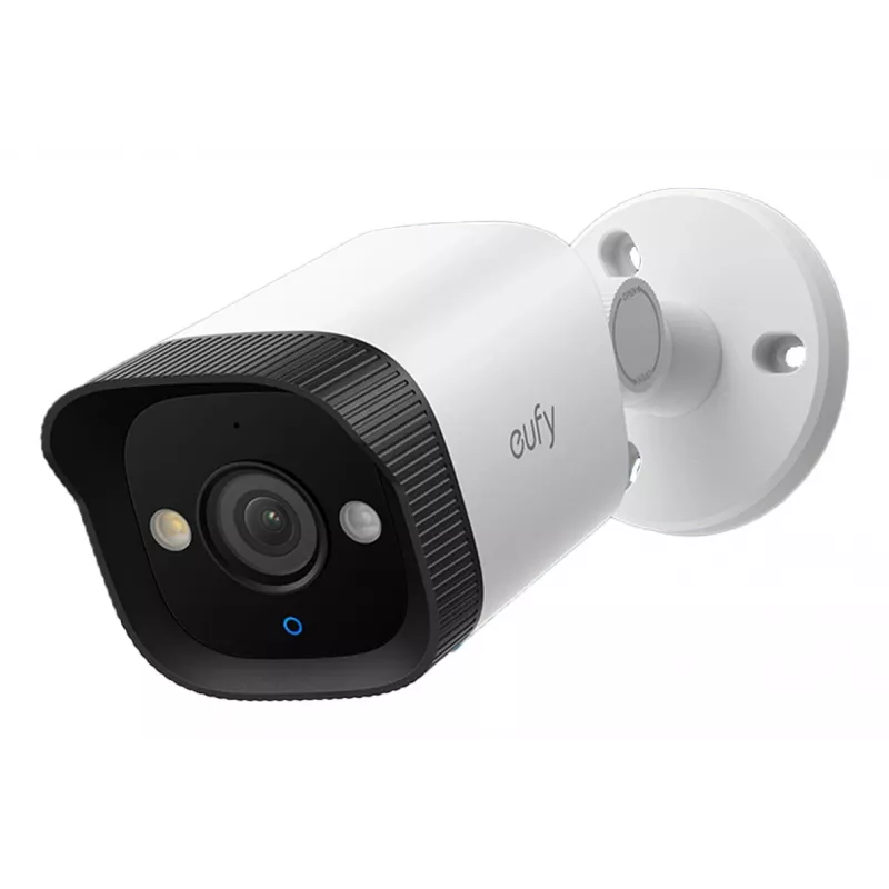 NVR apsaugos įrašymo įrenginys Eufy E40 — 8 kanalų 4K įvestis, 2 TB HDD (išplečiama iki 16 TB), juoda/pilka/baltas