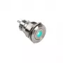DimasTech Vandalismustaster 22mm Sidabrinėline Dot RGB PD215 mygtukas, 22 mm