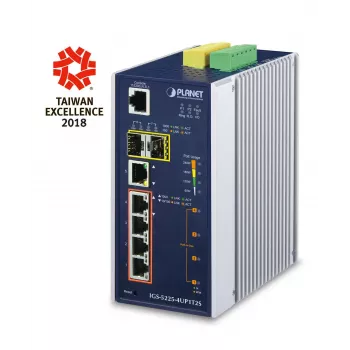 Valdomas L2+ Gigabit Ethernet jungiklis PLANET IGS-5225-4UP1T2S