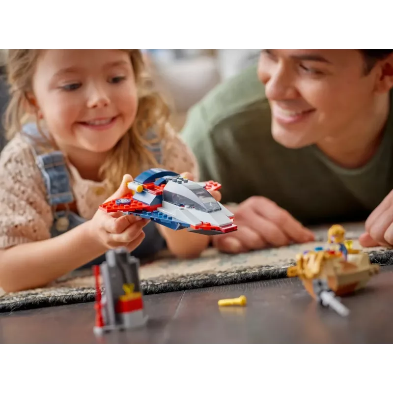 Konstruktorius LEGO Marvel Super Heroes Kapitonas Amerika Tanosas 76319 — 107 detalės, 2 minifigūrėlės, amžius 4+