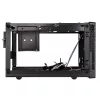 SilverStone SUGO 13 - Stacionarus - Mini-DTX - be maitinimo šaltinio (AT / PS/2) - Juoda - USB/Garso (SST-SG13B-Q)