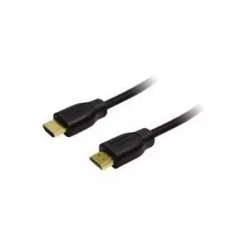 Logilink High Speed with Ethernet - Vaizdo/garso/tinklo kabelis - HDMI - HDMI, 19 kontaktų (M) - HDMI, 19 kontaktų (M) - 1 m - Juoda (CH0035)