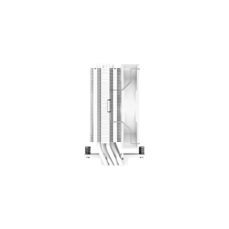 DeepCool AG400 WH ARGB procesoriaus aušintuvas 12 cm baltas