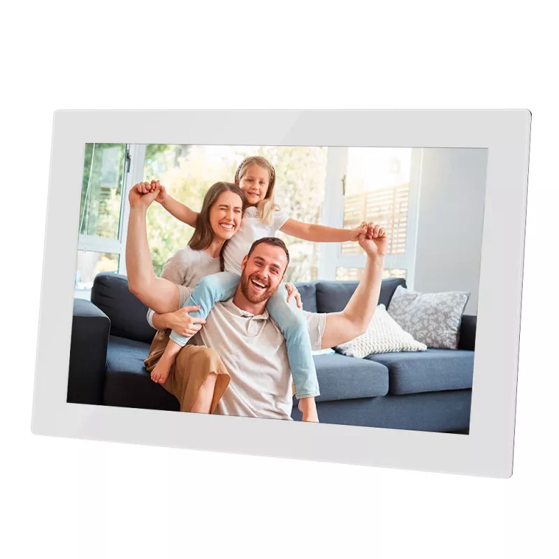 Agfa Photo APF1000 Wi-Fi Glass Digital Photo Frame 10 Balta