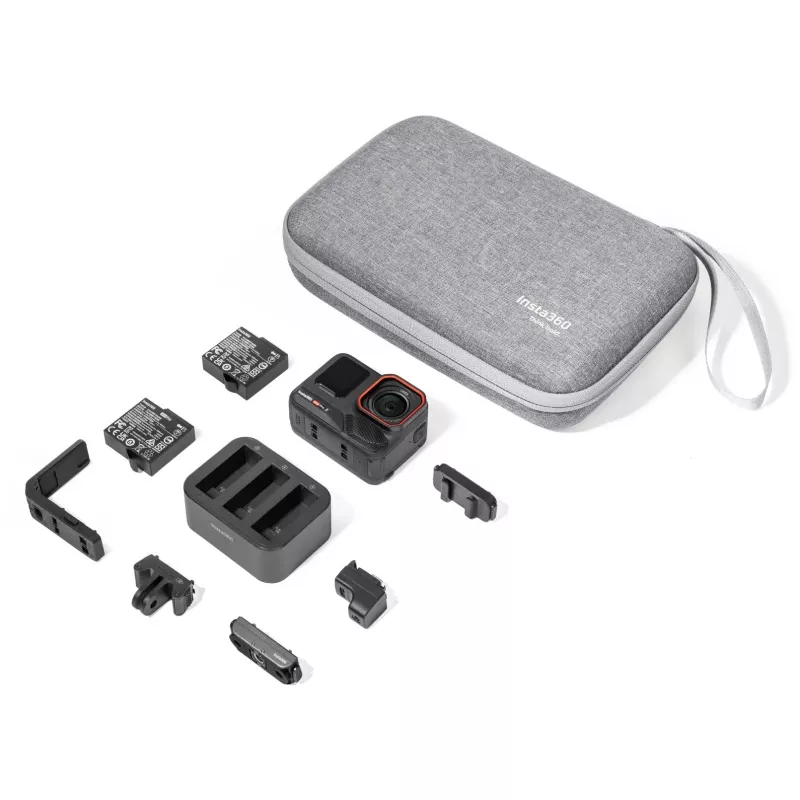 Fotoaparato dėklas Insta360 Ace Pro 2 pilkas 255x175x70 mm