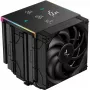 Oro aušintuvas DeepCool AK620 Digital PRO — 120 mm ventiliatorius, 1750 RPM, 25 dB, 12 V, tinkamas LGA1700/AM5, juodas