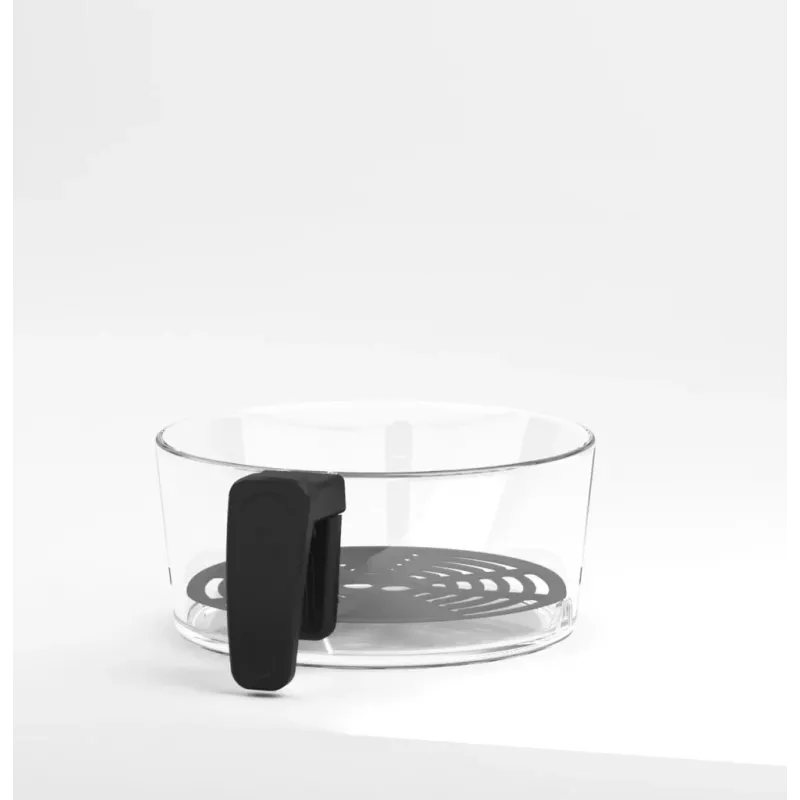 Deep Fryer Sponge oro gruzdintuvė Glass 4L Transparent Design
