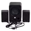 DEFENDER garsiakalbis V11 11 W laidinis 2.1 stalinis palydovinis garsiakalbis, USB 5 V, juodas