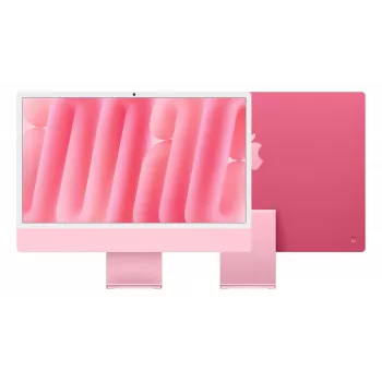 iMac 24 col.: M4 10/10, 16GB, 256GB SSD - rožinis