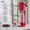 Sodos gaminimo aparatas SodaStream Art Mandarino Raudonos Spalvos 1L Gazuotas Butelis