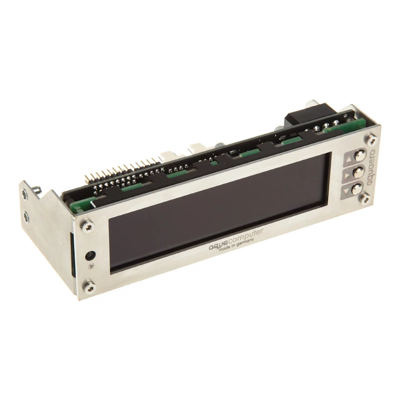 Aqua Computer 53145 ventiliatoriaus greičio valdiklis LCD nerūdijantis plienas