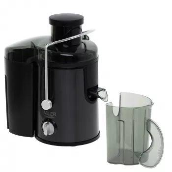 Centrifuginė sulčiaspaudė Adler AD 4132 600 W juoda nerūdijančio plieno