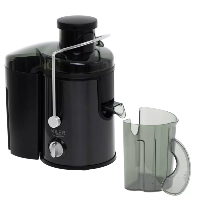 Centrifuginė sulčiaspaudė Adler AD 4132 600 W juoda nerūdijančio plieno