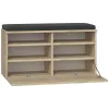 Uždara batų spintelė Top e Shop RIVA SZAFKA SONOMA — Ąžuolo apdaila, 850×460 mm, 16 mm medžio drožlių plokštė