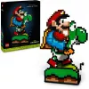 Konstrukcinis žaislas LEGO Super Mario World Mario & Yoshi rinkinys 71438 — interaktyvios figūrėlės ir statomi žaidimo elementai