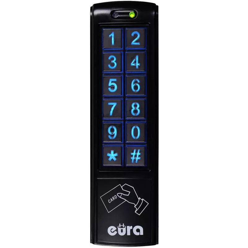 EURA AC-30C7 juodas kodinė spyna