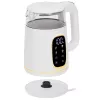 Elektrinis virdulys Adler AD 1305WG — 1,7 l, 2200 W, stiklas/plastikas, baltas/auksinis/permatomas