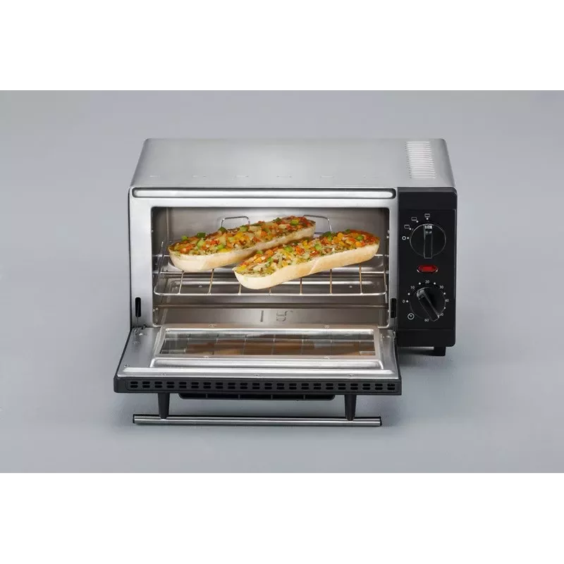 Severin TO 2052 mini krosnelė 9 l 800 W juoda su grotelėmis